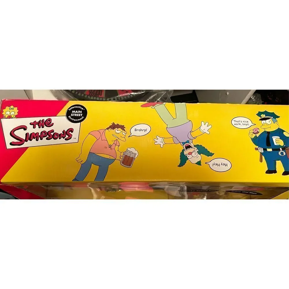 Simpsons Playmates Interactive Main St. Environment 2002  TRU Excl. NIB